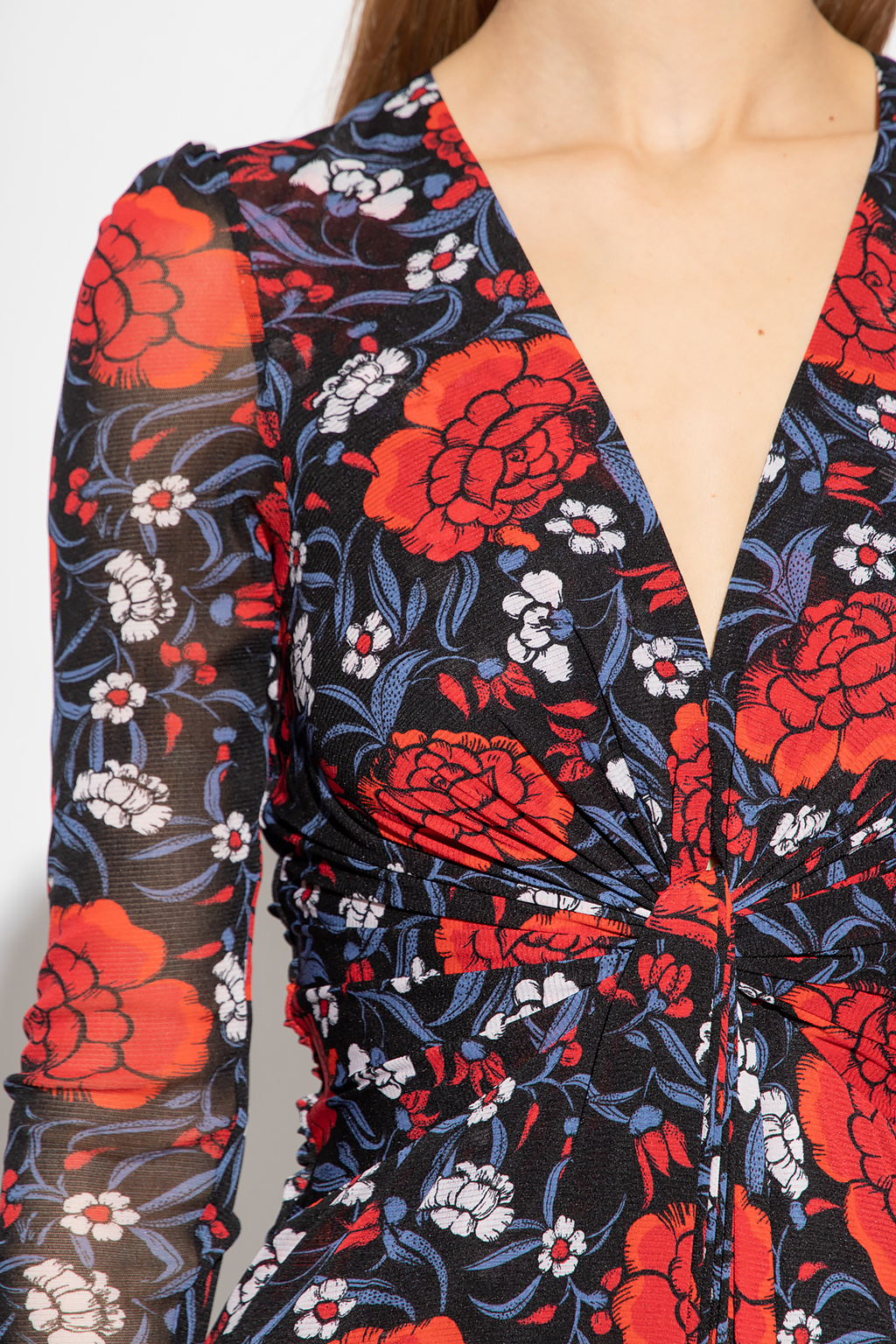 Adara' dress with floral motif Diane Von Furstenberg
